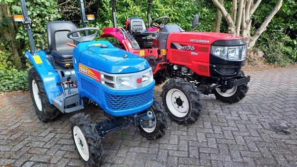 Grote foto mitsubishi mt 36 compacttractor 238 uren agrarisch tractoren