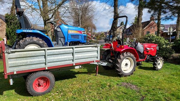 Grote foto mitsubishi mt 36 compacttractor 238 uren agrarisch tractoren