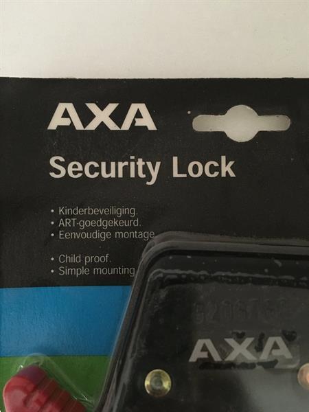 Grote foto axa security lock fiets slot art goedgekeurd audio tv en foto dvd films