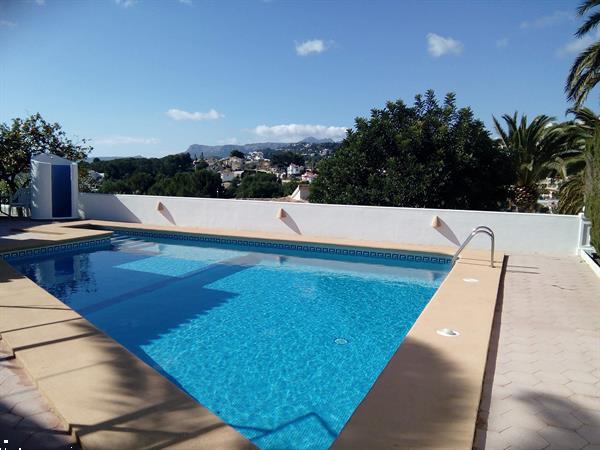 Grote foto spanje costa blanca moraira villa te huur 6 pers vakantie spaanse kust