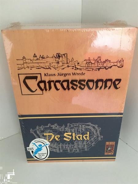 Grote foto carcassonne spel limited wooden box edition de stad ni kinderen en baby overige