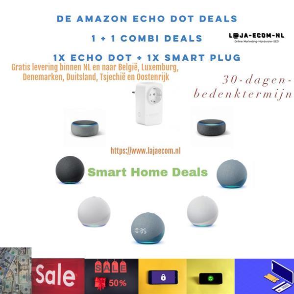 Grote foto de amazon echo dot combi deals huis en inrichting onderdelen en accessoires