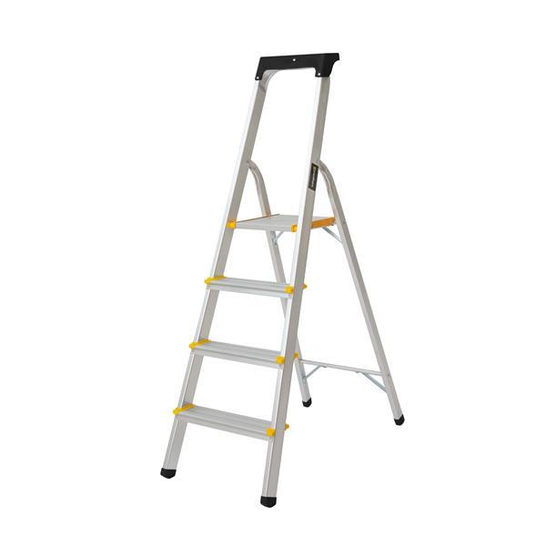 Grote foto panthera huishoudtrap 1x4 treden doe het zelf en verbouw ladders en trappen