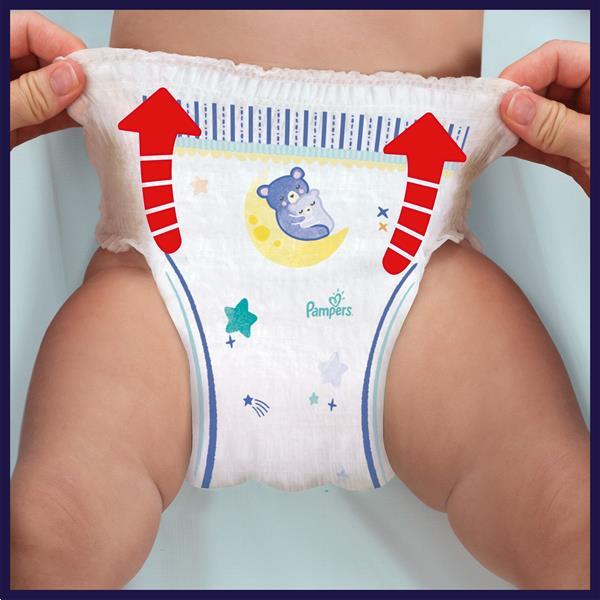 Grote foto pampers night pants maat 6 maandbox 124 luierbroekje kinderen en baby dekens en slaapzakjes