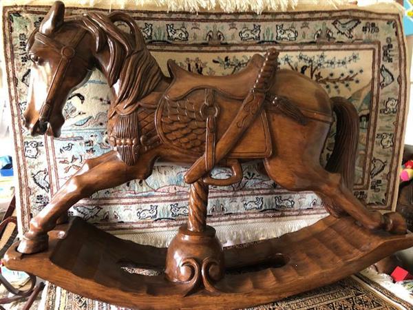 Grote foto ho bbel paard decoratie asiatica antiek en kunst decoraties