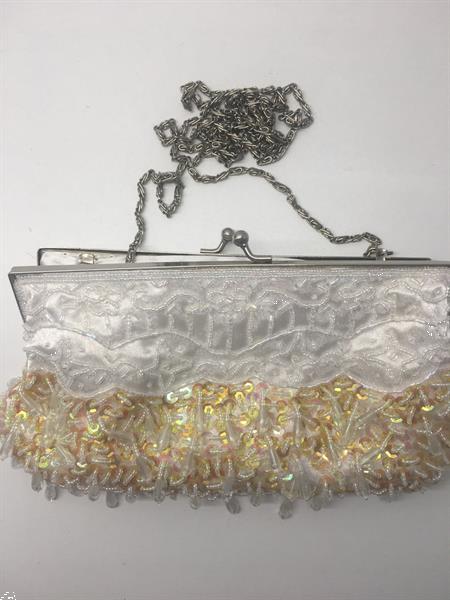Grote foto vintage avondtasje schoudertasje sieraden tassen en uiterlijk damestassen