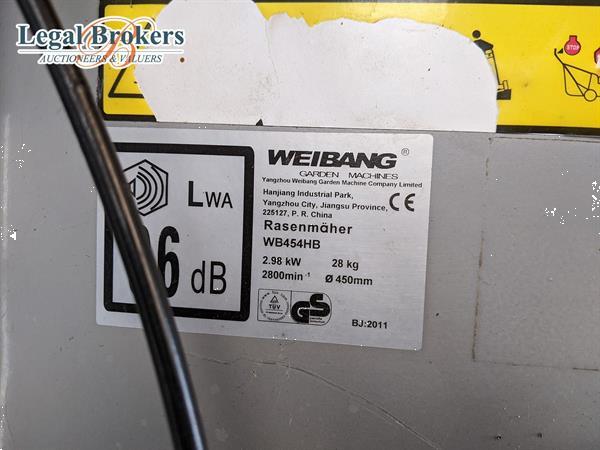 Grote foto weibang wb454hb grasmaaier agrarisch mechanisatie