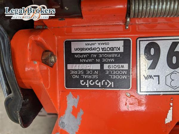 Grote foto kubota w5010 grasmaaier agrarisch mechanisatie