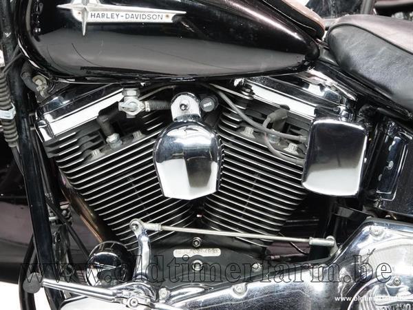 Grote foto harley davidson flstc heritage soft classic motoren harley davidson