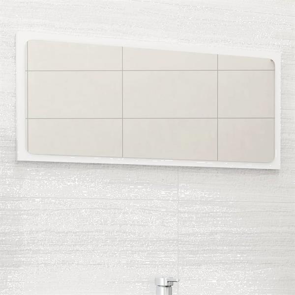 Grote foto vidaxl badkamerspiegel 80x1 5x37 cm spaanplaat wit huis en inrichting eettafels