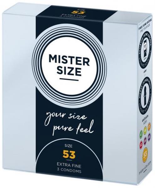 Grote foto mister.size 53 mm condooms 3 stuks erotiek condooms