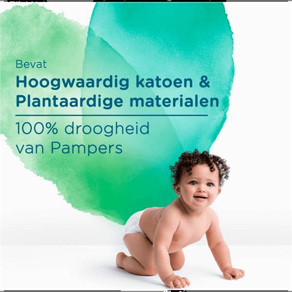 Grote foto pampers harmonie pure maat 4 maandbox 112 luiers kinderen en baby dekens en slaapzakjes