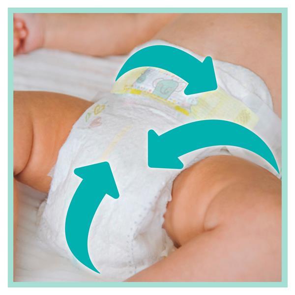 Grote foto pampers premium protection maat 0 mega pack 72 luier kinderen en baby dekens en slaapzakjes