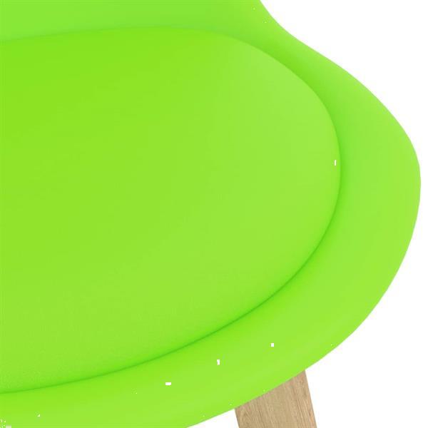 Grote foto vidaxl 7 delige barset groen huis en inrichting complete eetkamers