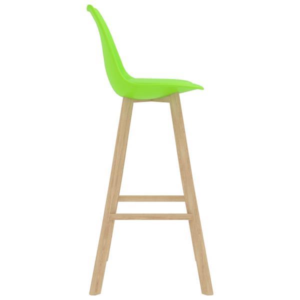 Grote foto vidaxl 7 delige barset groen huis en inrichting complete eetkamers