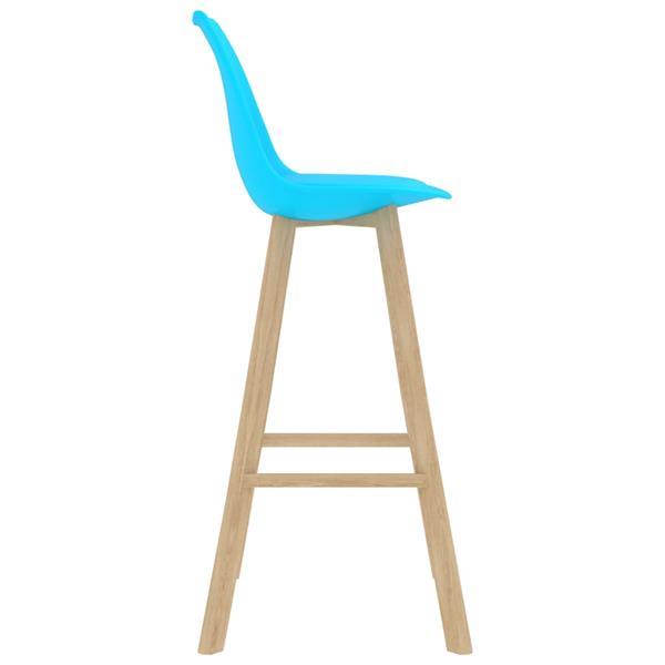 Grote foto vidaxl 5 delige barset blauw huis en inrichting complete eetkamers