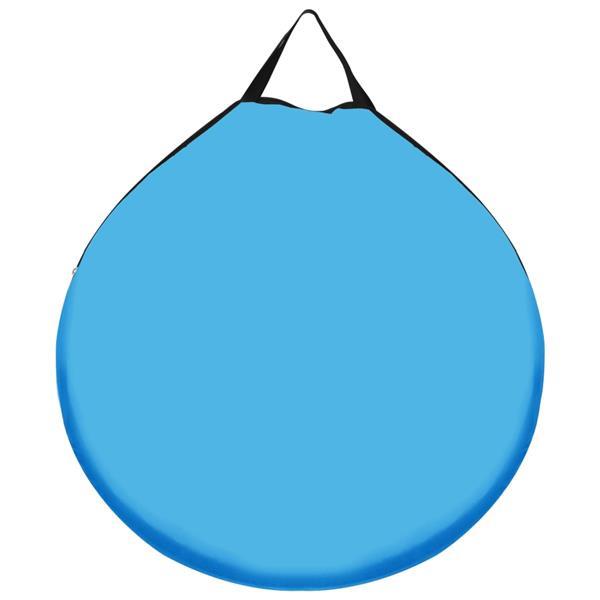 Grote foto vidaxl douchetent pop up blauw caravans en kamperen kampeertoebehoren