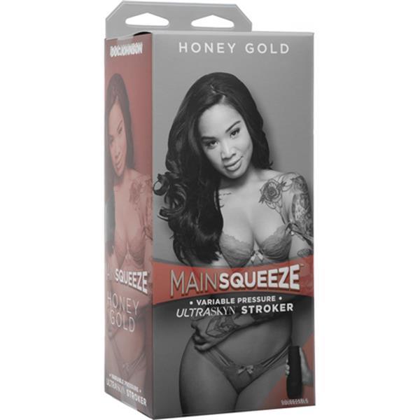 Grote foto main squeeze honey gold erotiek kunstvagina