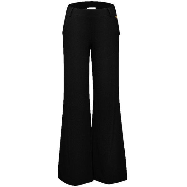 Grote foto zwarte pants manning aime kleding dames broeken en pantalons