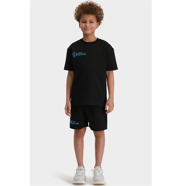 Grote foto zwarte sweatshort digitised black bananas kinderen en baby overige