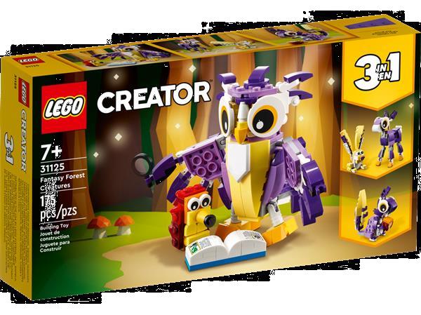 Grote foto lego creator 31125 fantasie boswezens kinderen en baby duplo en lego