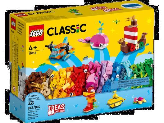 Grote foto lego classic 11018 creatief zeeplezier kinderen en baby duplo en lego