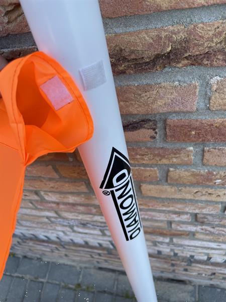 Grote foto cornervlagstok set stadion 4x 50 mm geveerd sport en fitness voetbal