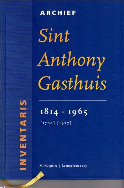 Grote foto sint anthony gasthuis leeuwarden 3 boeken boeken geschiedenis regio