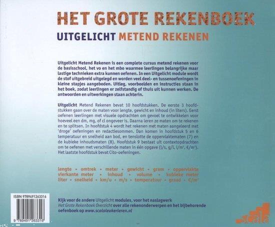 Grote foto het grote rekenboek metend rekenen uitgelicht kinderen en baby overige