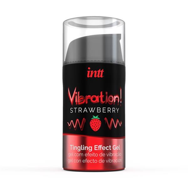Grote foto vibration strawberry tintelende gel erotiek overige stimuli