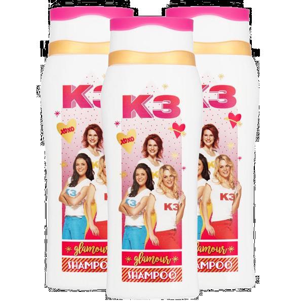 Grote foto studio 100 k3 shampoo 3 x 250 ml voordeelpack kinderen en baby dekens en slaapzakjes