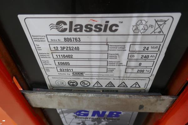 Grote foto vs 20749 elektrische stapelaar bt lsv1250 4.150mm freelift doe het zelf en verbouw hefwerktuigen