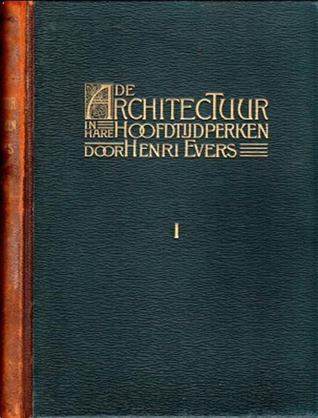 Grote foto de architectuur in hare hoofdtijdperken 2 bkn boeken studieboeken