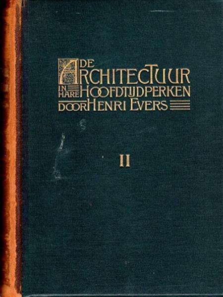 Grote foto de architectuur in hare hoofdtijdperken 2 bkn boeken studieboeken