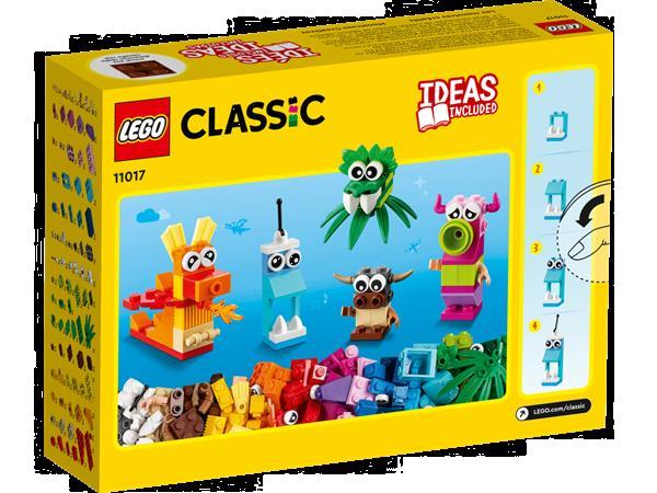 Grote foto lego classic 11017 creatieve monsters kinderen en baby duplo en lego