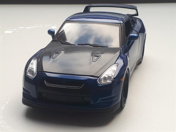 Grote foto modelauto nissan gt r r35 fast furious 7 jada 1 24 hobby en vrije tijd 1 24