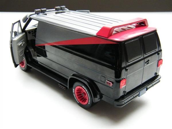 Grote foto schaal model auto gmc vandura the a team 1 24 hobby en vrije tijd 1 24