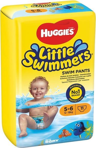 Grote foto huggies little swimmers maat 5 6 12 18kg 11 stuks kinderen en baby dekens en slaapzakjes