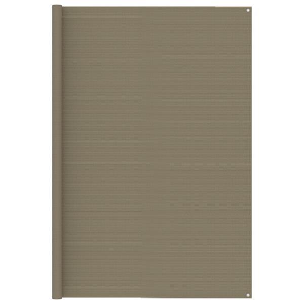Grote foto vidaxl tenttapijt 250x600 cm taupe caravans en kamperen kampeertoebehoren