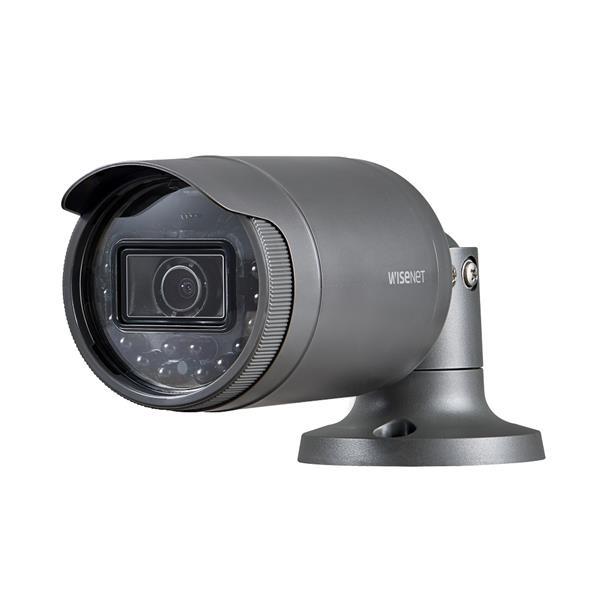 Grote foto samsung lno 6020r 2mp ip bullet buitencamera met 4mm lens audio tv en foto videobewakingsapparatuur