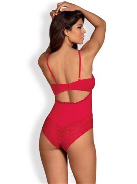 Grote foto jolierose body rood erotiek kleding