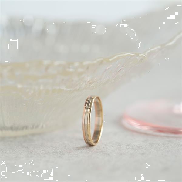 Grote foto tricolour gouden ring van desiree 14 krt 229.5 sieraden tassen en uiterlijk ringen voor haar