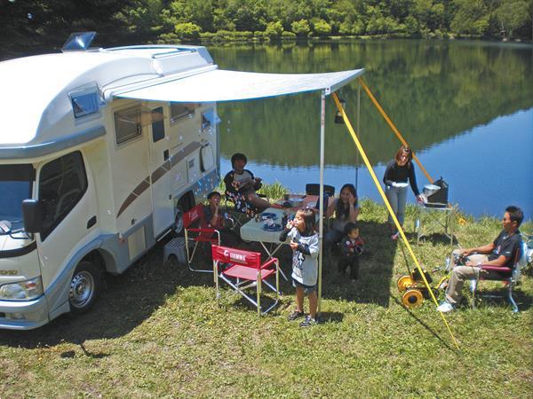 Grote foto fiamma tie down yellow caravans en kamperen tenten