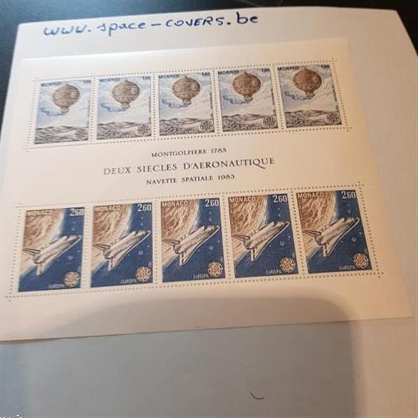 Grote foto ruimtevaart space postfrisse blokjes en zegels postzegels en munten thematische zegels