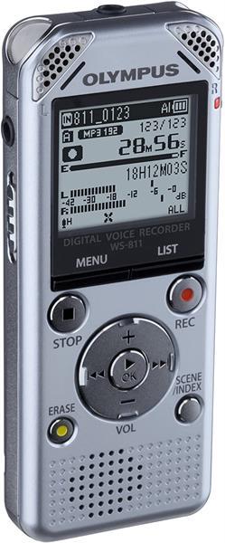 Grote foto olypus ws 811 2gb zilver voice recorder nieuw audio tv en foto overige audio tv en foto