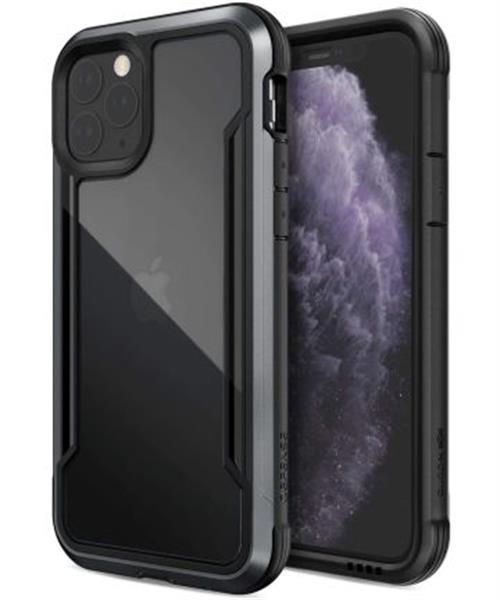 Grote foto raptic shield apple iphone 11 pro hoesje transparant zwart telecommunicatie apple iphone