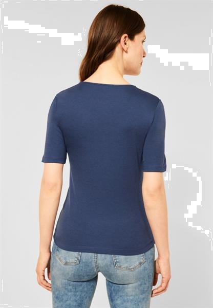 Grote foto t shirt effen lake blue 34 kleding dames overige kledingstukken