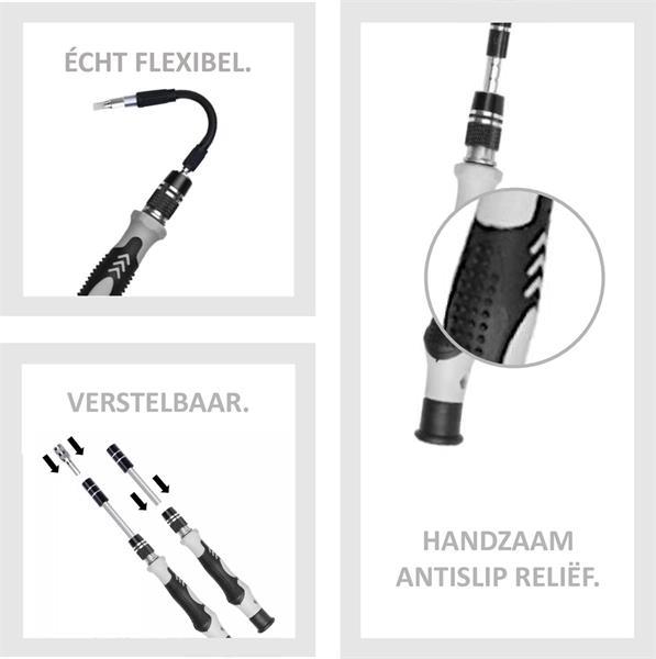 Grote foto torx schroevendraaiers 115in1 een set in box doe het zelf en verbouw handgereedschap