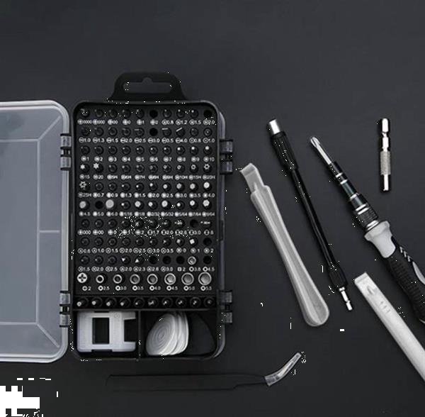 Grote foto torx schroevendraaiers 115in1 een set in box doe het zelf en verbouw handgereedschap