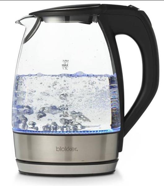 Grote foto blokker waterkoker bl 10001 glas 1 7 liter witgoed en apparatuur koffiemachines en espresso apparaten